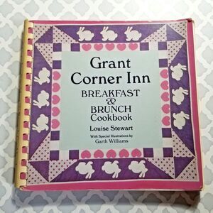 Vintage Cookbook Grant Corner Inn Cookbook First Edition Spiral Bound New Mexico